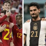 Spain National Football Team vs Germany National Football Team Lineups